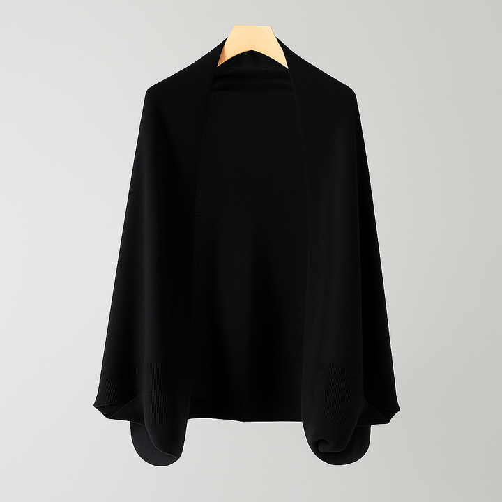 Trawinka – Wełniana narzutka z ręcznymi detalami