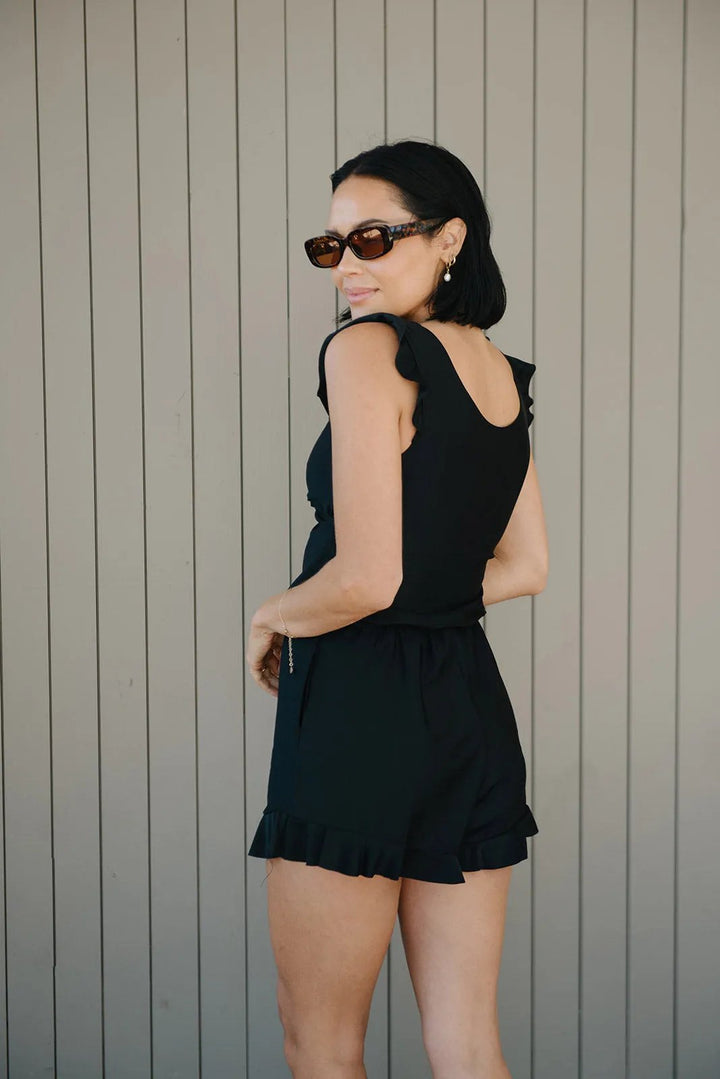 MAGDALENA | Kostium kąpielowy z falbanami i wsparciem biustu - Eliza-Warszawa