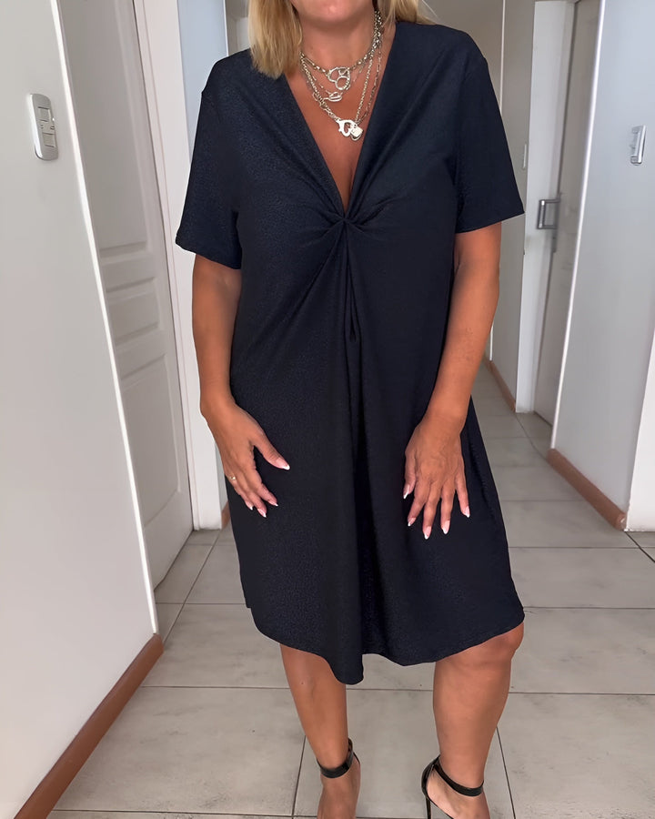 Laurence™ | Sukienka z dekoltem w kształcie litery V - Eliza-Warszawa