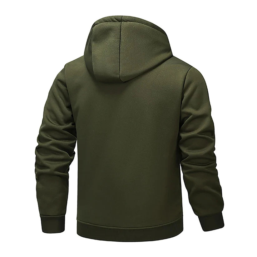 Kazimierz | Gruby męski hoodie fleece