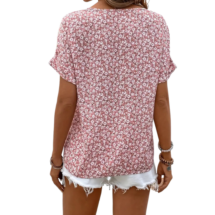 Laura™|Stylowa letnia bluzka z guzikami