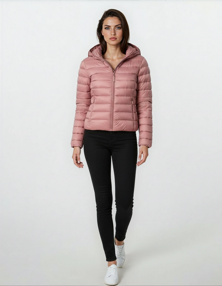 NOVI - Pikowana wodoodporna kurtka 