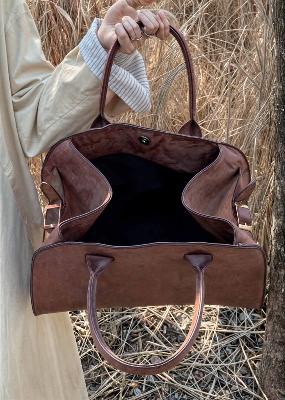 Cleo™ Suede BB Handbag