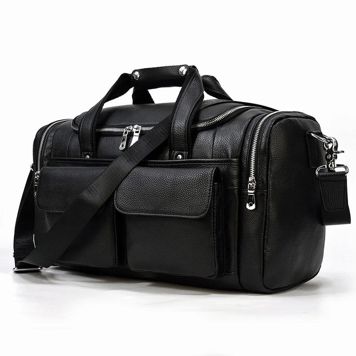 Torba Duffle Ronan Vale™ z Prawdziwej Skóry