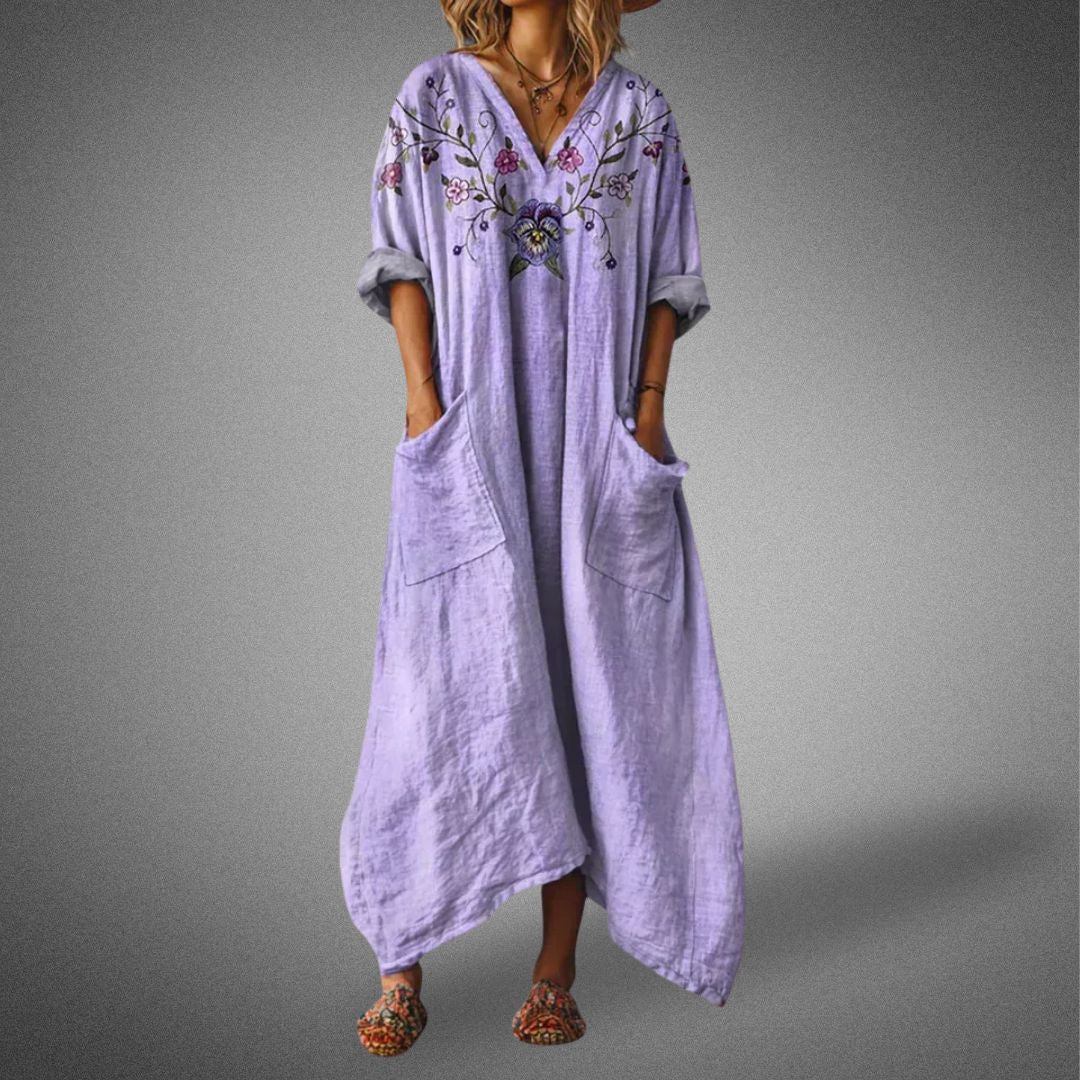 Novalie – Elegancka sukienka z Kieszeniami