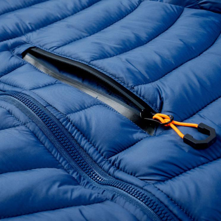 Puchowy, lekki męski kurtka z kapturem - Sverre