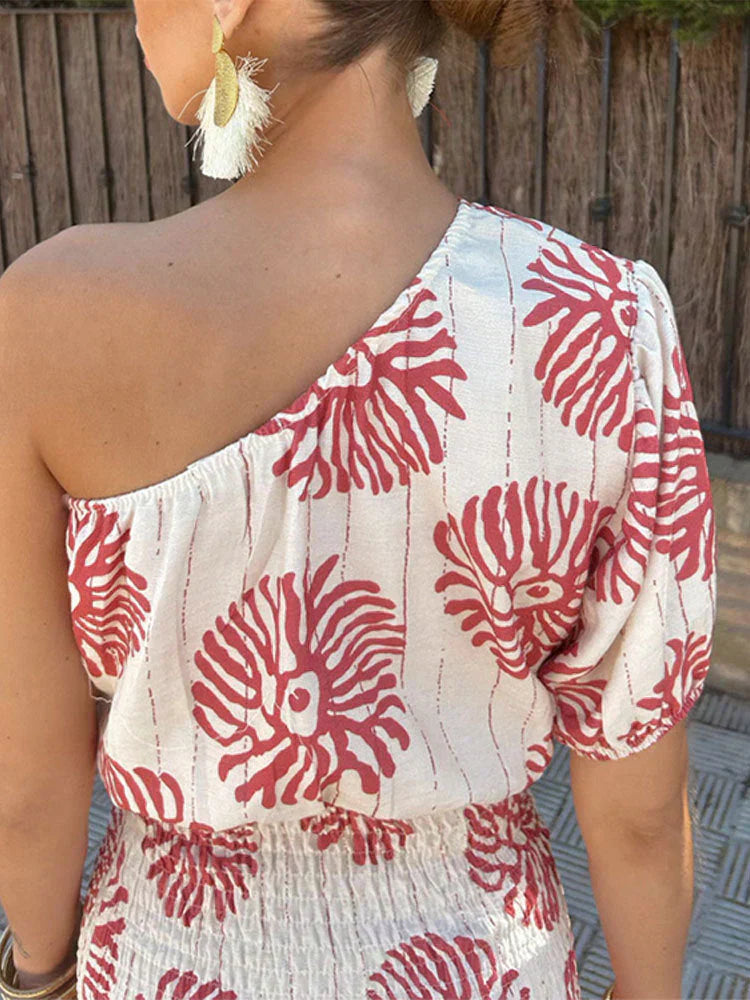 Sigrid™ | Asymetryczna Sukienka Chic - Eliza-Warszawa