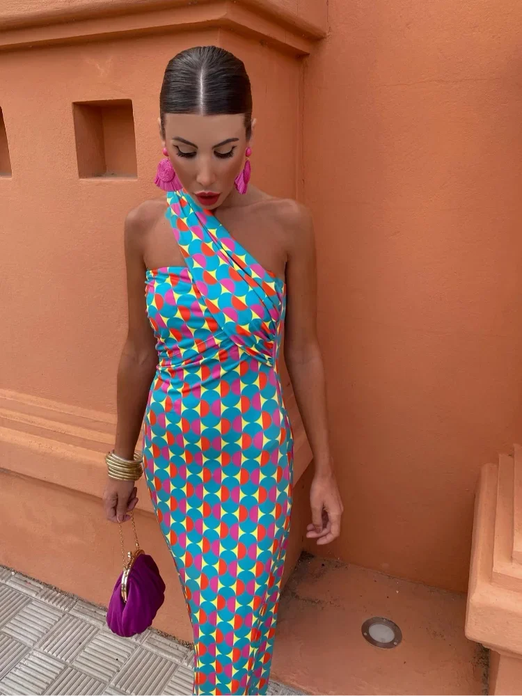 Irmgardi - Elegancka Sukienka Midi - Eliza-Warszawa