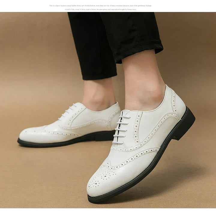 MARIO™ | Klasyczne Włoskie Oxfordy z Monk Strap - Eliza©