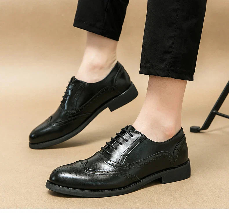 MARIO™ | Klasyczne Włoskie Oxfordy z Monk Strap - Eliza©