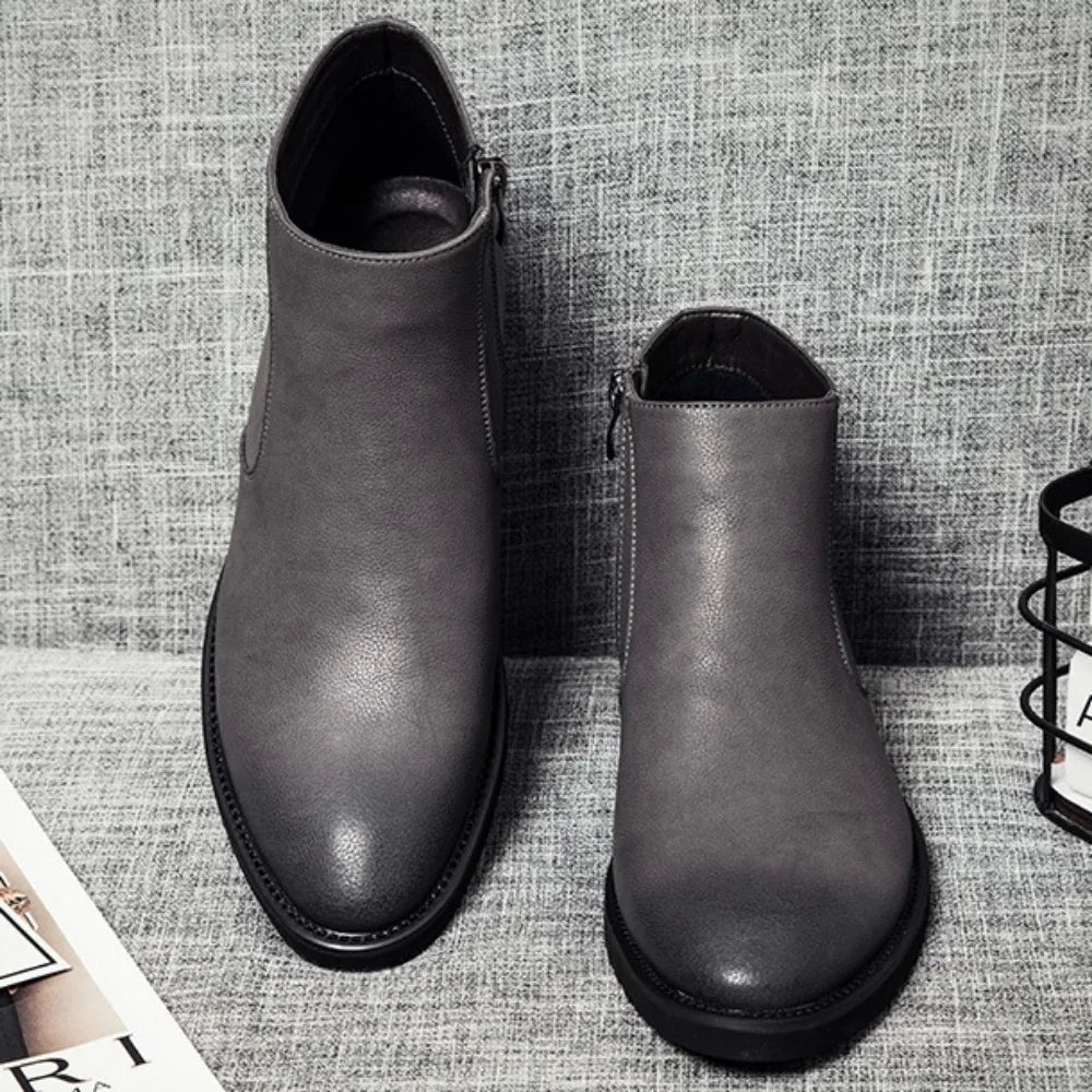 ERIK™ | WIOSENNE BOTKI SKÓRZANE DLA MĘŻCZYZN - Eliza©