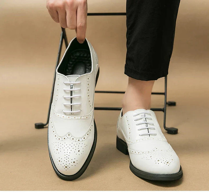 MARIO™ | Klasyczne Włoskie Oxfordy z Monk Strap - Eliza©