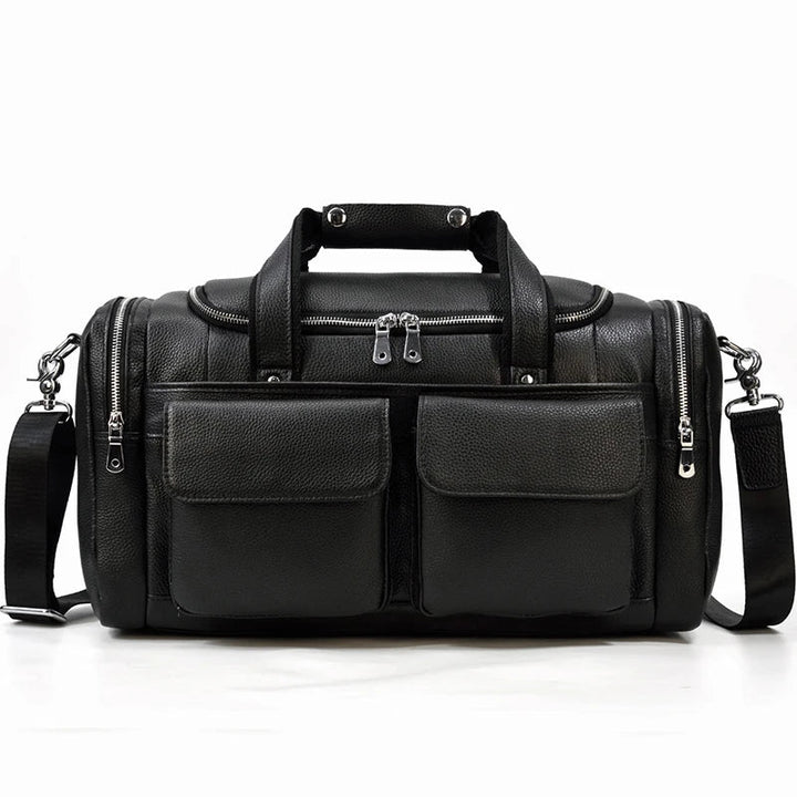 Torba Duffle Ronan Vale™ z Prawdziwej Skóry