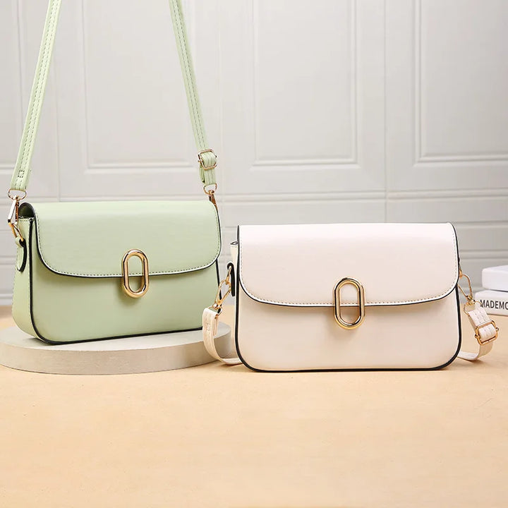 Alina™ – Stylowa Jasnoniebieska Torebka na Ramię