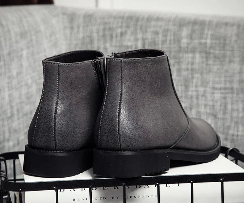 ERIK™ | WIOSENNE BOTKI SKÓRZANE DLA MĘŻCZYZN - Eliza©