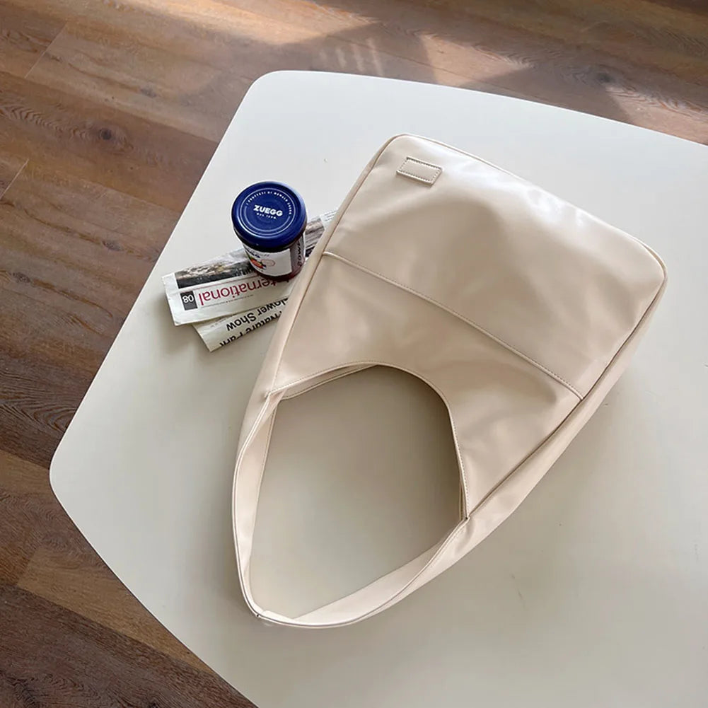 Liv™ - Luźna torba hobo w stylu skórzanym