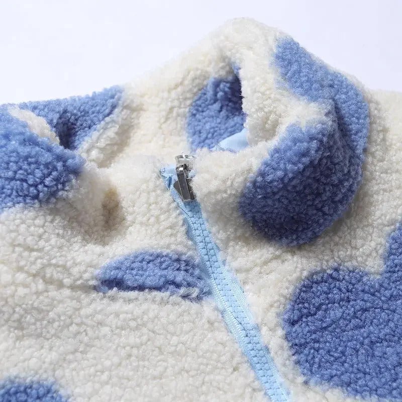 Monika | Odwracalna kurtka z sercem 