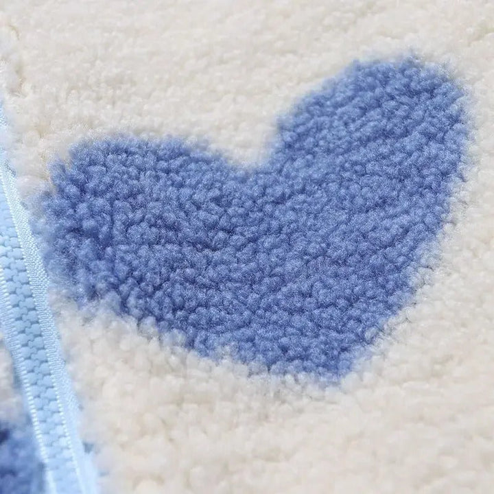 Monika | Odwracalna kurtka z sercem 