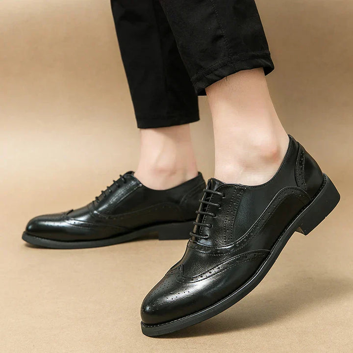 MARIO™ | Klasyczne Włoskie Oxfordy z Monk Strap - Eliza©