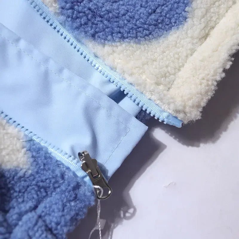 Monika | Odwracalna kurtka z sercem 