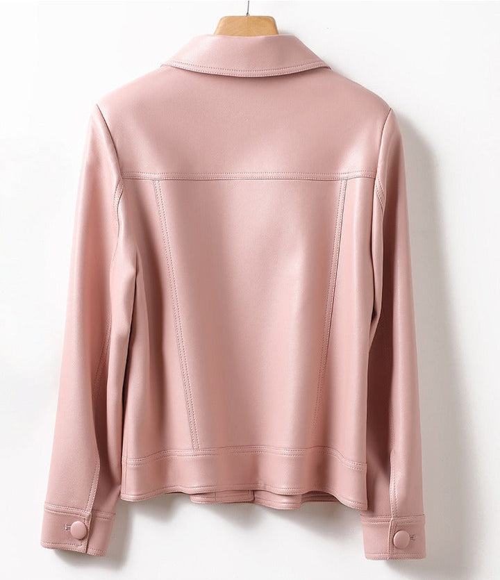 Patrica™ Kurtka z Prawdziwej Skóry 