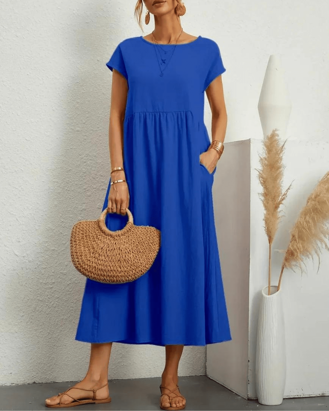 Anna™ | Wygodna i stylowa sukienka letnia - Eliza-Warszawa