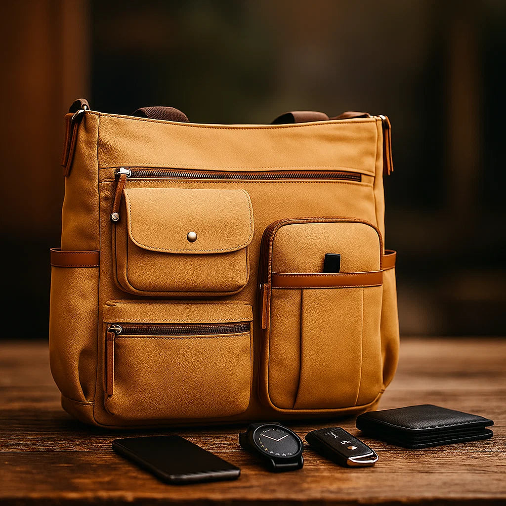 Torba messenger z canvasu aldridge