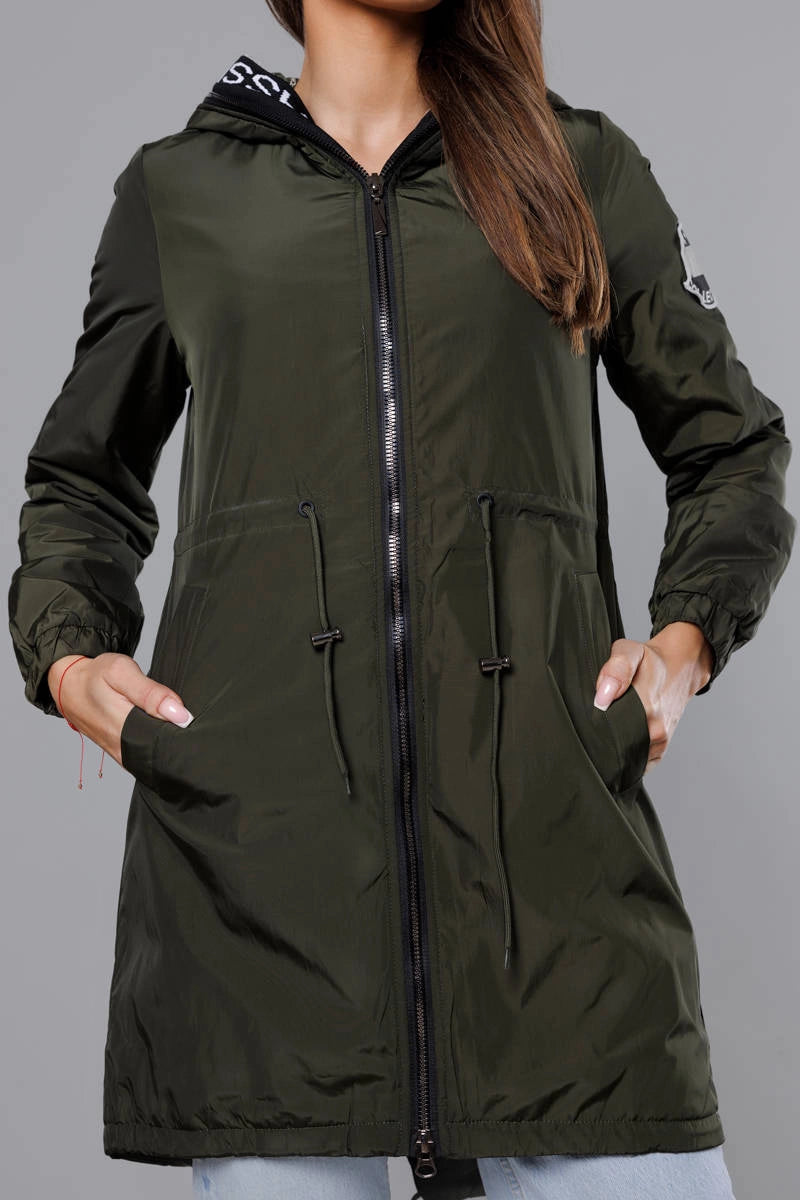 Amicie - Ciepły Trencz dla Kobiet 