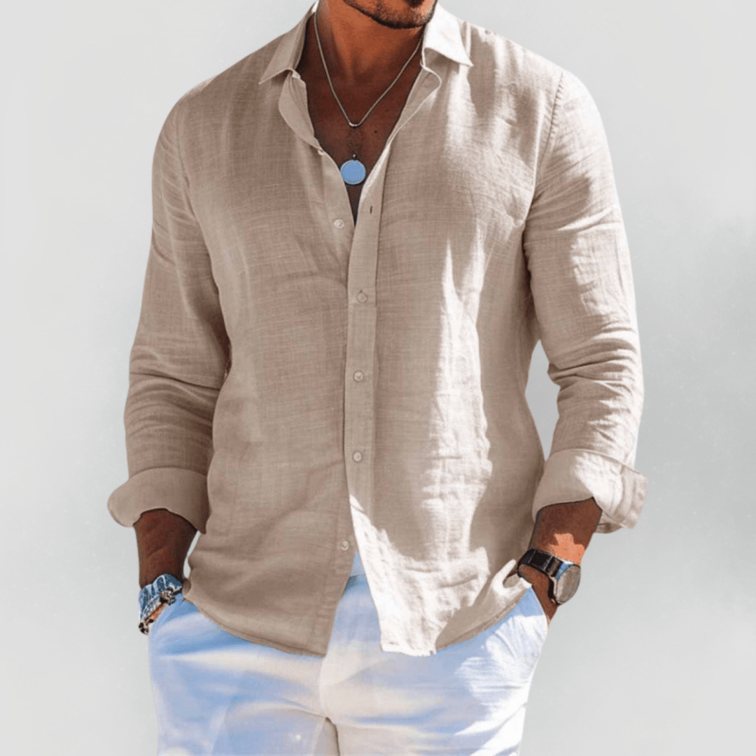 Riviera™ | Letnia Męska Koszula - Eliza-Warszawa