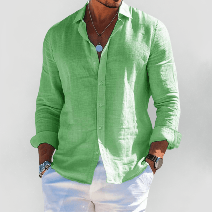 Riviera™ | Letnia Męska Koszula - Eliza-Warszawa