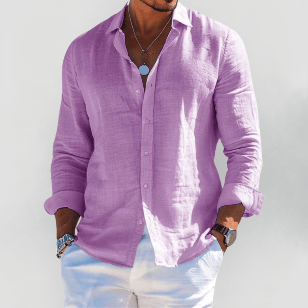 Riviera™ | Letnia Męska Koszula - Eliza-Warszawa