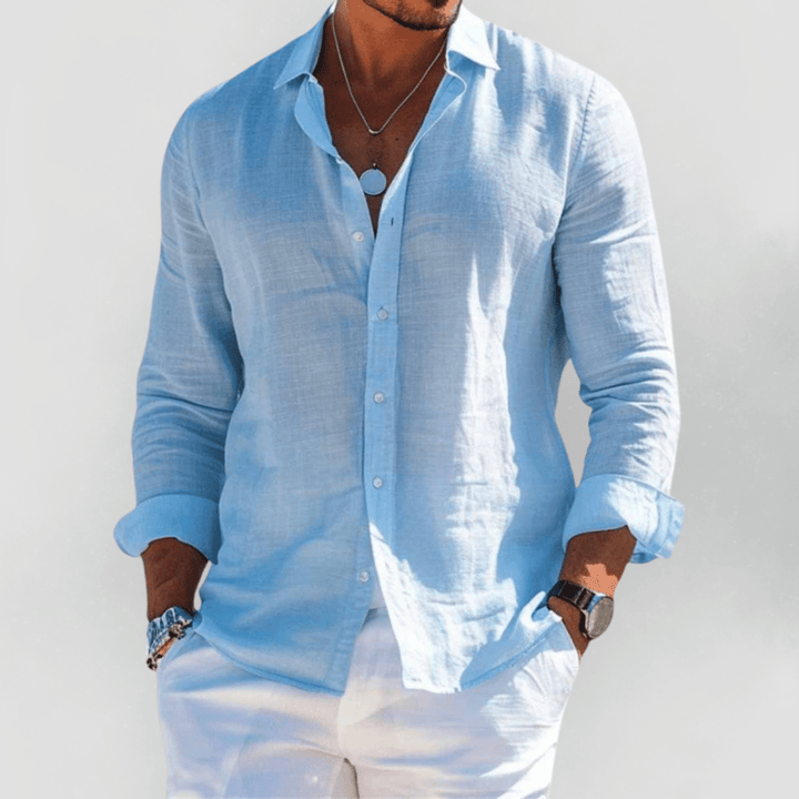 Riviera™ | Letnia Męska Koszula - Eliza-Warszawa