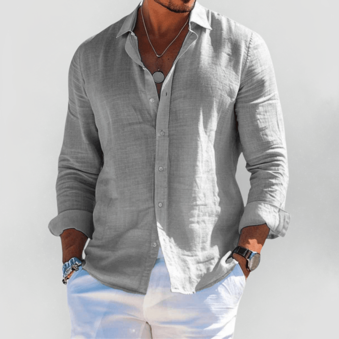 Riviera™ | Letnia Męska Koszula - Eliza-Warszawa