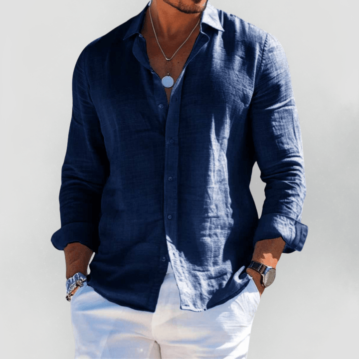 Riviera™ | Letnia Męska Koszula - Eliza-Warszawa