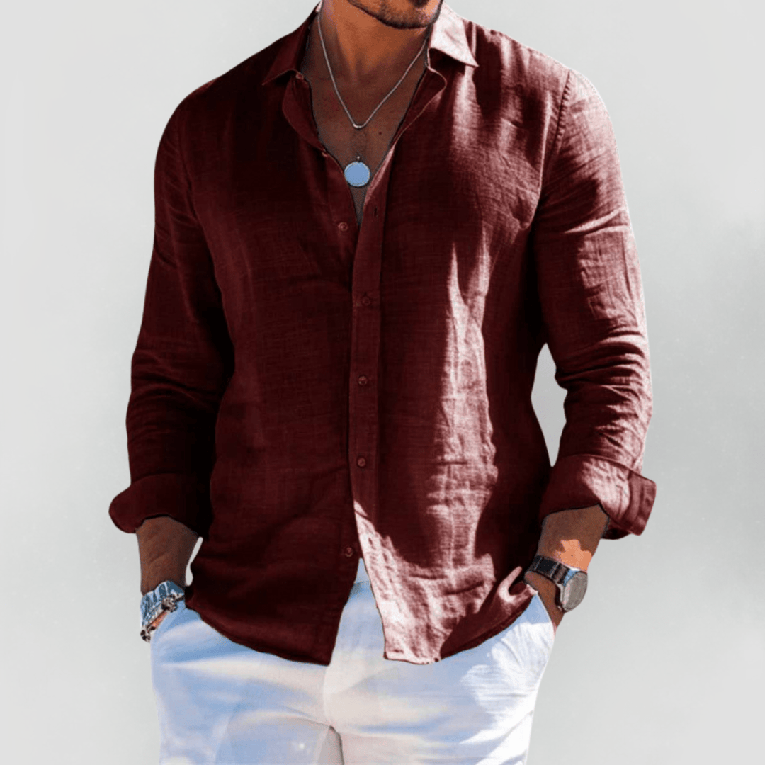 Riviera™ | Letnia Męska Koszula - Eliza-Warszawa