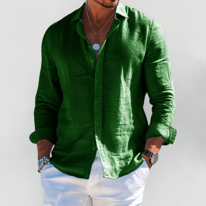 Riviera™ | Letnia Męska Koszula - Eliza-Warszawa