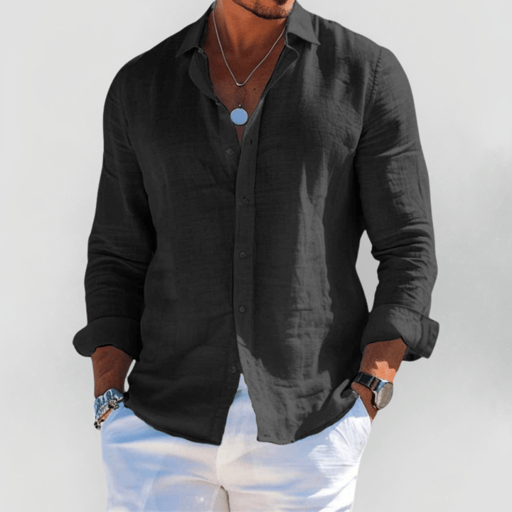 Riviera™ | Letnia Męska Koszula - Eliza-Warszawa